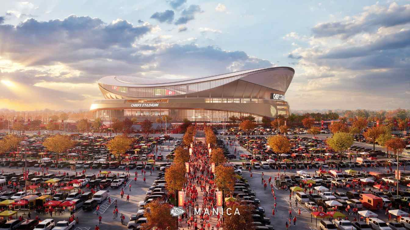 Nowe wizualizacje trzeciego najdroższego stadionu w historii
