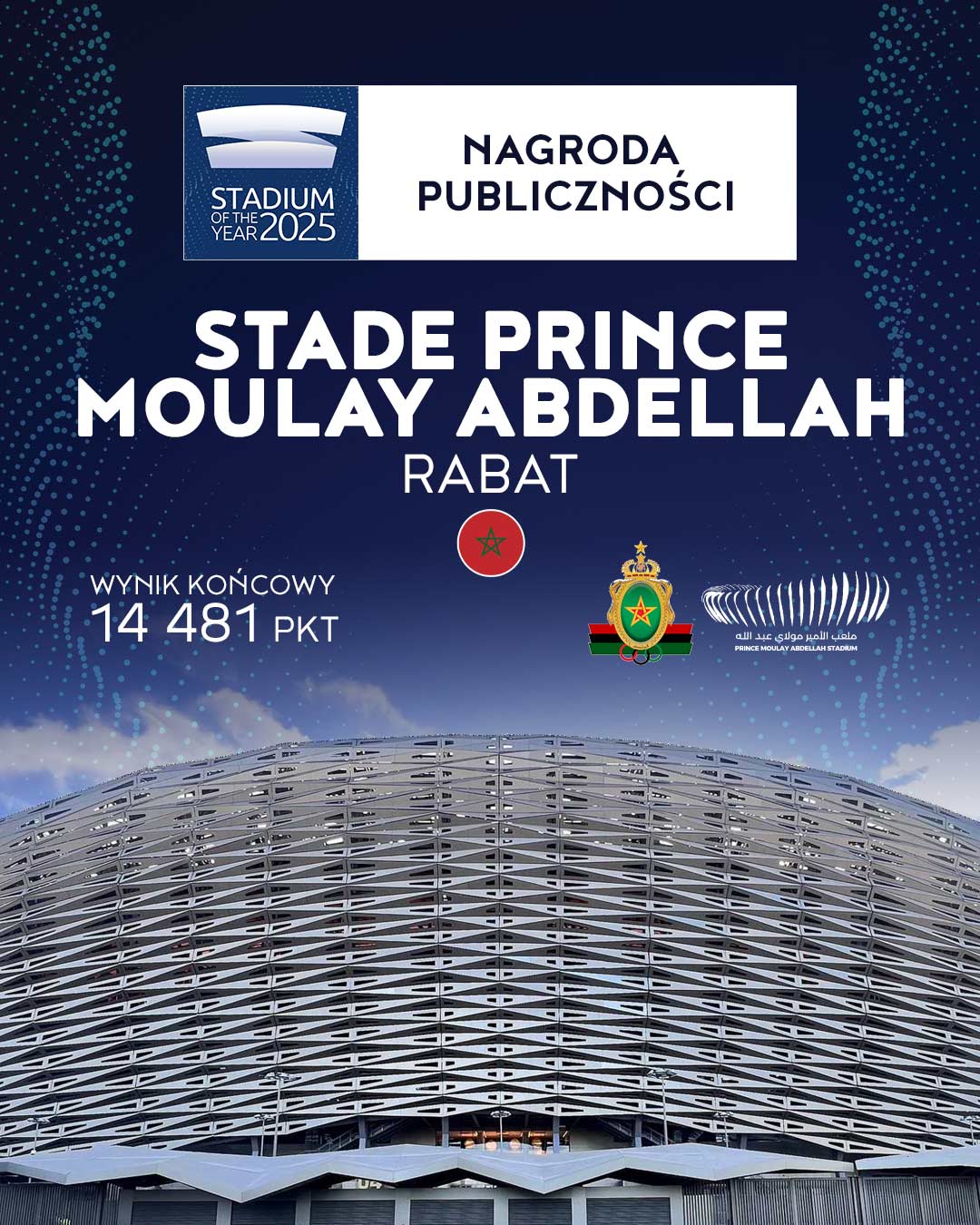 Stade Moulay Abdellah: Zwycięzca 2025 Stadium of the Year 